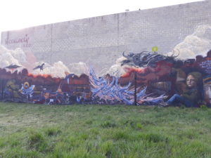 fresque R collectif et Anthé